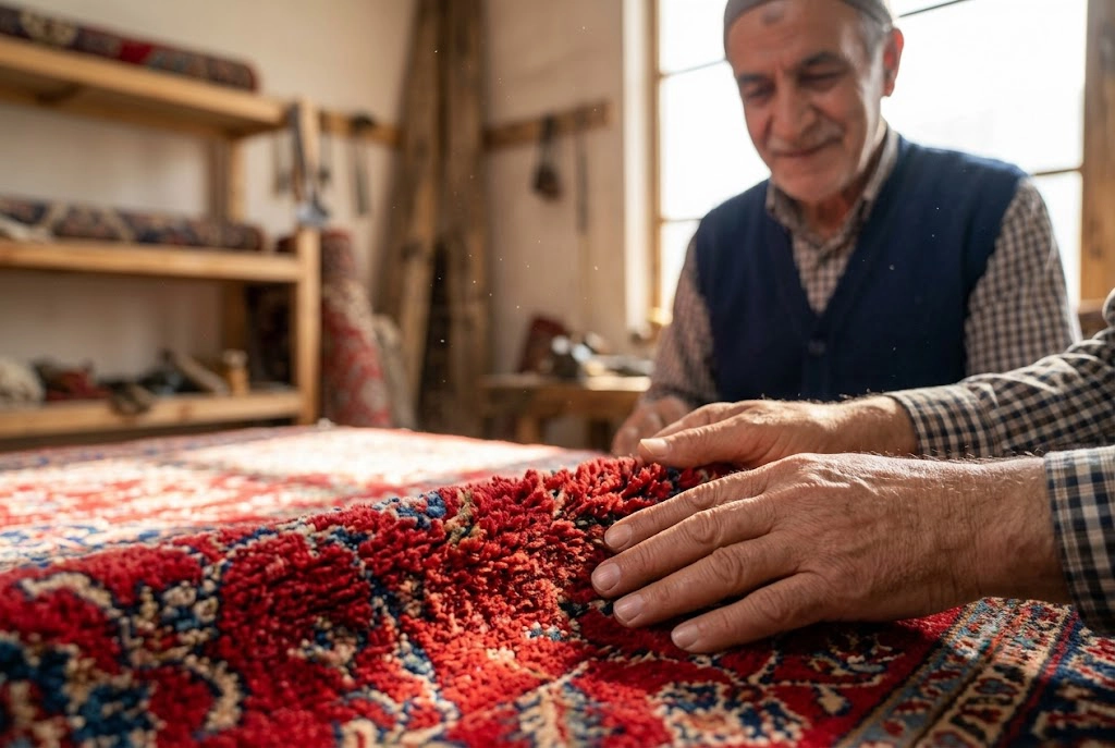 مقایسه انواع فرش و ویژگیهای فنی آنها
